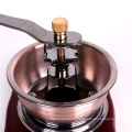 Professional wooden coffee grinder manual mill